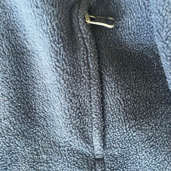 Columbia Toddler Boy's XXS 4/5 Navy Fleece Front Zip Jacket - Picture 5 of 5